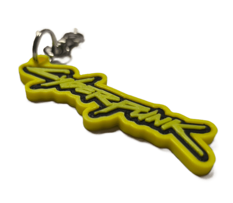 Брелок Cyberpunk 2077 Keychain Кіберпанк ABS пластик 5 см. - -