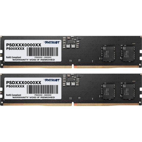 Модуль памяти для компьютера DDR5 16GB (2x8GB) 4800 MHz Signature Line Patriot (PSD516G4800K) - Нулевой остаток (Feed) - Нулевой остаток (Feed)
