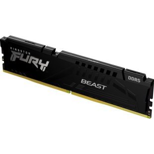 Модуль памяти для компьютера DDR5 32GB 6000 MHz Beast Black Kingston Fury (ex.HyperX) (KF560C30BB-32)