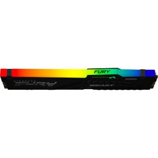 Модуль памяти для компьютера DDR5 32GB 5600 MHz Beast RGB Black Kingston Fury (ex.HyperX) (KF556C36BBE2A-32)