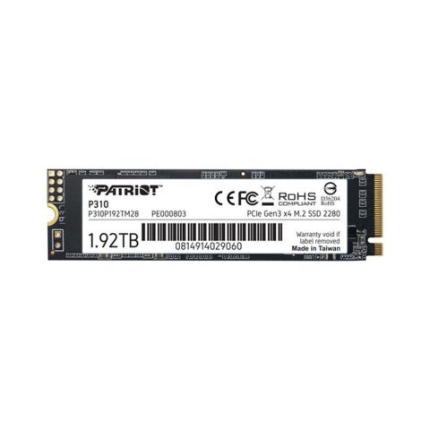 Накопитель SSD M.2 2280 1.92TB Patriot (P310P192TM28) - Нулевой остаток (Feed) - Нулевой остаток (Feed)