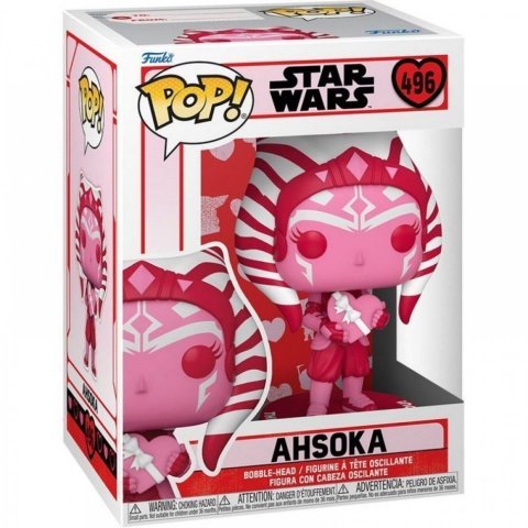 Фигурка Funko Bobble: Star Wars - Ahsoka Valentines Звёздные войны фанко Асока 496 - -