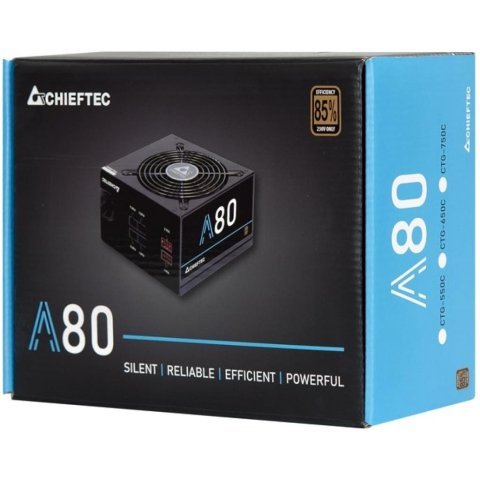 Блок питания Chieftec 750W (CTG-750C) - Нулевой остаток (Feed)  - Нулевой остаток (Feed) 