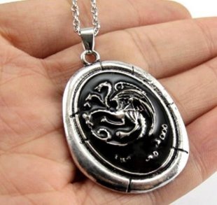 Медальон Game of Thrones Targaryen Talisman
