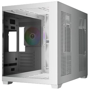 Корпус для ПК Gamdias AURA GC10M V2 WH ARGB (4711514503166)