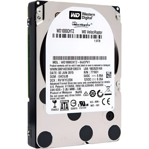 Жесткий диск 2.5" 1TB +перехідник на 3.5" WD (WD1000CHTZ) - Жесткие диски (HDD)  - Жесткие диски (HDD) 