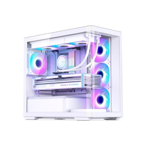 Корпус JONSBO D300 White - Нулевой остаток (Feed)  - Нулевой остаток (Feed) 