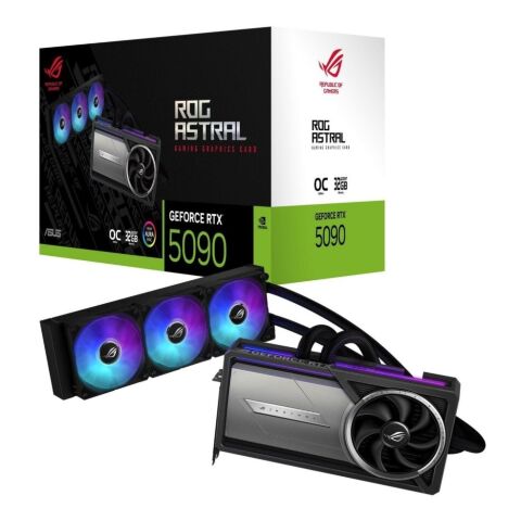 Видеокарта ASUS GeForce RTX5090 32GB ROG ASTRAL LC OC GAMING (ROG-ASTRAL-LC-RTX5090-O32G-GAMING) - Нулевой остаток (Feed) - Нулевой остаток (Feed)