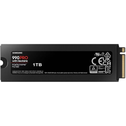 Накопитель SSD M.2 2280 1TB 990 PRO with Heatsink Samsung (MZ-V9P1T0CW) - Нулевой остаток (Feed) - Нулевой остаток (Feed)