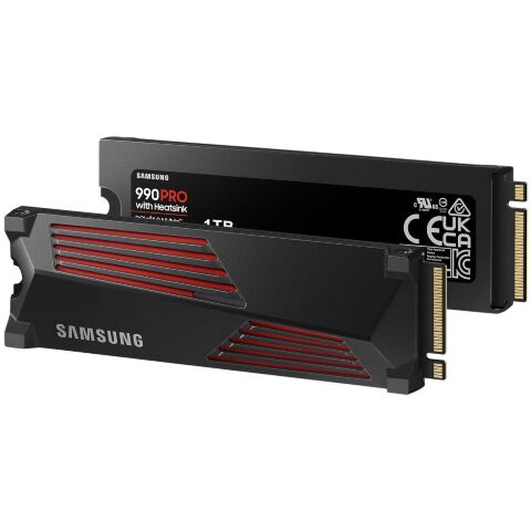 Накопитель SSD M.2 2280 1TB 990 PRO with Heatsink Samsung (MZ-V9P1T0CW) - Нулевой остаток (Feed) - Нулевой остаток (Feed)
