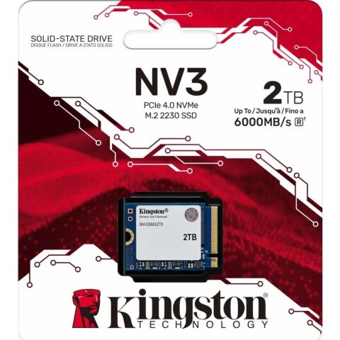 Накопитель SSD M.2 2230 2TB NV3 Kingston (SNV3SM3/2T0) - Нулевой остаток (Feed)  - Нулевой остаток (Feed) 