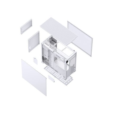 Корпус JONSBO D41 MESH White - Нулевой остаток (Feed)  - Нулевой остаток (Feed)