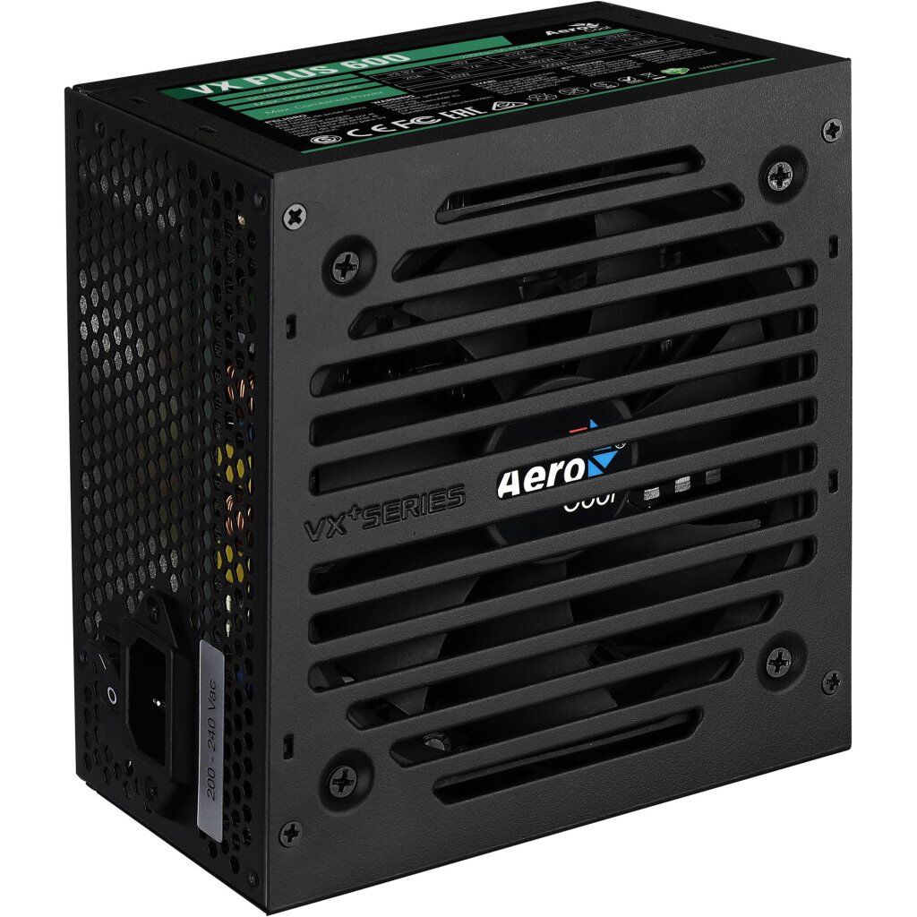 Блок питания AeroCool 600W VX Plus Stealth (ACPN-VS60NEY.12)