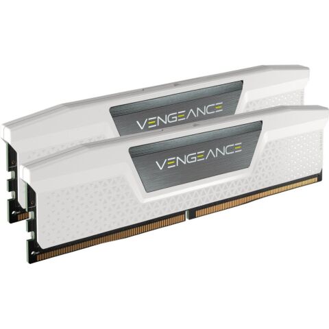 Модуль памяти для компьютера DDR5 64GB (2x32GB) 6000 MHz Vengeance White Corsair (CMK64GX5M2B6000Z30W) - Нулевой остаток (Feed) - Нулевой остаток (Feed)