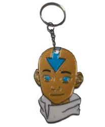 Брелок Avatar: The Last Airbender Aang Аватар на Аанг Keychain ABS пластик 4 см.