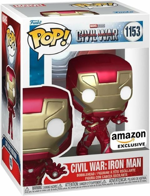 Фигурка Funko Marvel: Civil War Iron Man Фанко Железный человек (Amazon Exclusive) 1153 -   -  