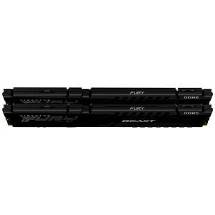 Модуль памяти для компьютера DDR5 16GB (2x8GB) 6000 MHz Beast Kingston Fury (ex.HyperX) (KF560C36BBEK2-16)