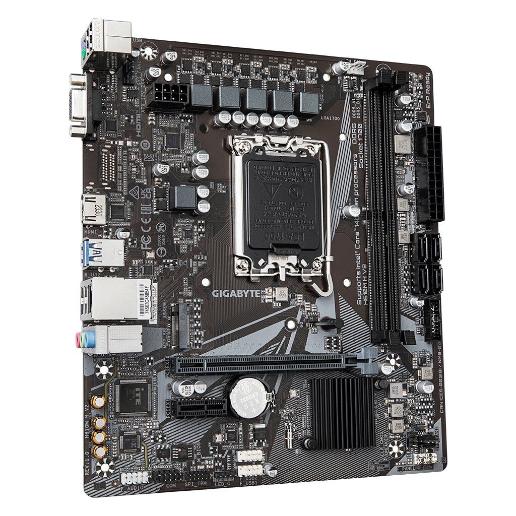 Материнская плата GIGABYTE H610M H V2