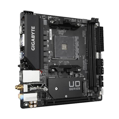 Материнская плата GIGABYTE A520I AC - Системные (материнские) платы  - Системные (материнские) платы 