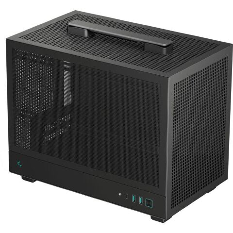 Корпус для ПК Deepcool CH160 Mesh Black (R-CH160-BKNMI0-G-1) - Нулевой остаток (Feed) - Нулевой остаток (Feed)