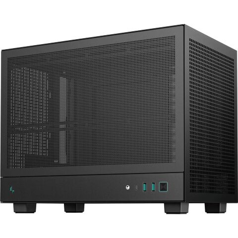 Корпус для ПК Deepcool CH160 Mesh Black (R-CH160-BKNMI0-G-1) - Нулевой остаток (Feed) - Нулевой остаток (Feed)