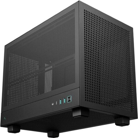 Корпус для ПК Deepcool CH160 Mesh Black (R-CH160-BKNMI0-G-1) - Нулевой остаток (Feed) - Нулевой остаток (Feed)