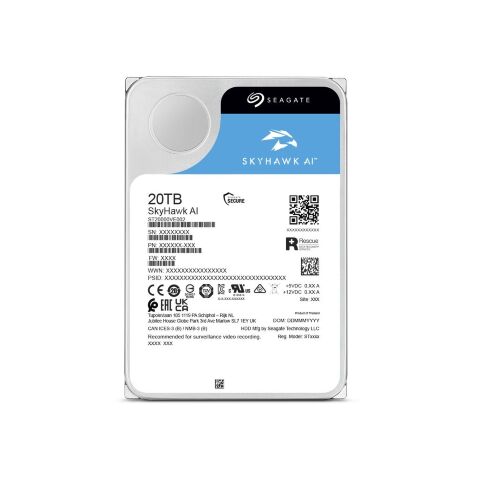 Жесткий диск 3.5" 20TB Seagate (ST20000VE003) - Жесткие диски (HDD)  - Жесткие диски (HDD) 