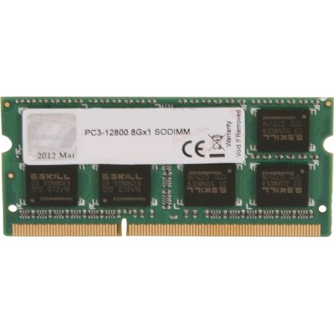 Модуль памяти для ноутбука SoDIMM DDR3 8GB 1333 MHz G.Skill (F3-10666CL9S-8GBSQ) - Нулевой остаток (Feed)  - Нулевой остаток (Feed) 