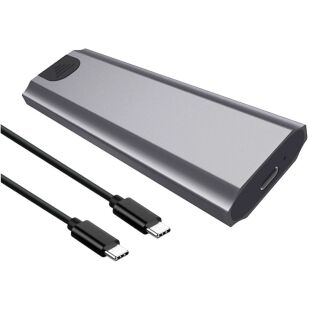 Карман внешний Dynamode M.2 SSD NVMe/SATA combo USB3.2 GEN2 USB-C (DM-CAD-SSD05)