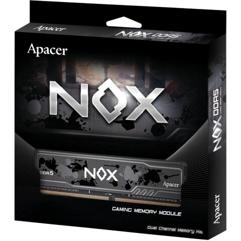 Модуль памяти для компьютера DDR5 32GB (2x16GB) 5600 MHz NOX Apacer (AH5U32G56C522MBAA-2) - Модули памяти для компьютера  - Модули памяти для компьютера 