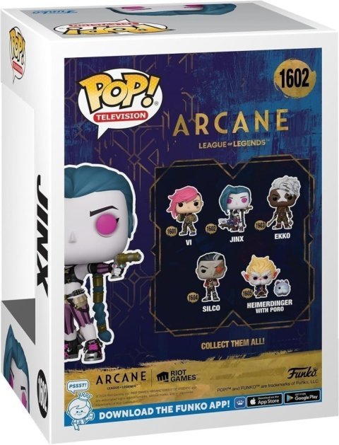 Фигурка Funko League Of Legends Arcane Jinx фанко Лига легенд Джинкс 1602 - -