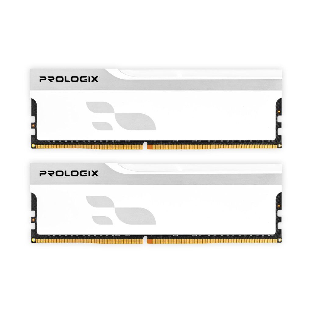 Модуль памяти для компьютера DDR4 32GB (2x16GB) 3200 MHz Onyx White Prologix (PRO32GB3200YW4K)