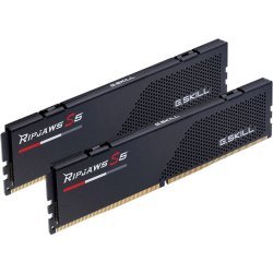 Модуль памяти для компьютера DDR5 32GB (2x16GB) 6400 MHz Ripjaws S5 Matte Black G.Skill (F5-6400J3648F16GX2-RS5K)