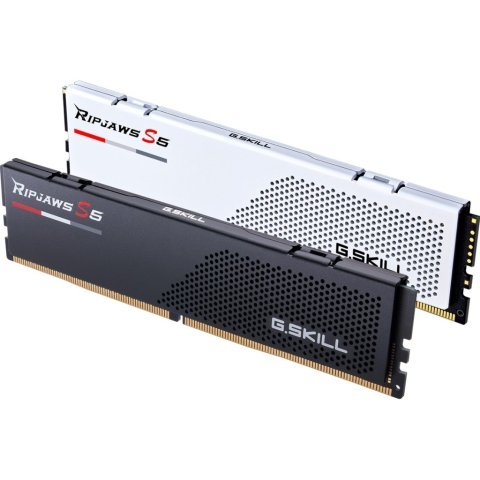 Модуль памяти для компьютера DDR5 32GB (2x16GB) 6400 MHz Ripjaws S5 Matte Black G.Skill (F5-6400J3648F16GX2-RS5K) - Нулевой остаток (Feed) - Нулевой остаток (Feed)