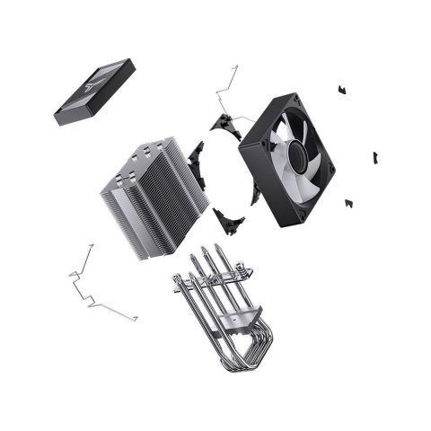 Кулер для процессора JONSBO CR-1400 V2 ARGB Black - Нулевой остаток (Feed)  - Нулевой остаток (Feed) 