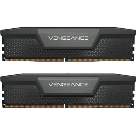 Модуль памяти для компьютера DDR5 96GB (2x48GB) 6800 MHz Vengeance XMP Black Corsair (CMK96GX5M2B6800C40) - Нулевой остаток (Feed)  - Нулевой остаток (Feed) 