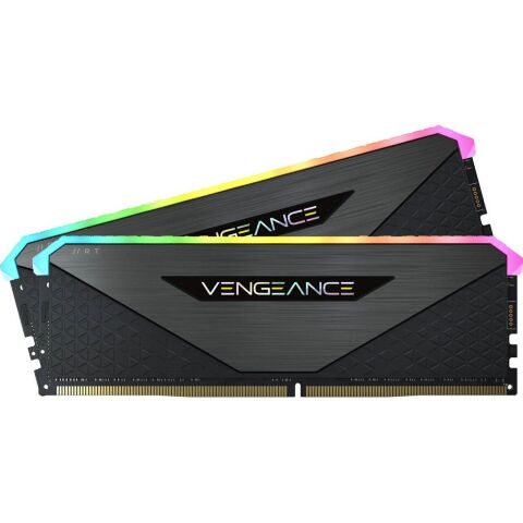 Модуль памяти для компьютера DDR4 32GB (2x16GB) 3600 MHz Vengeance RGB RT Black Corsair (CMN32GX4M2Z3600C18) - Модули памяти для компьютера  - Модули памяти для компьютера 
