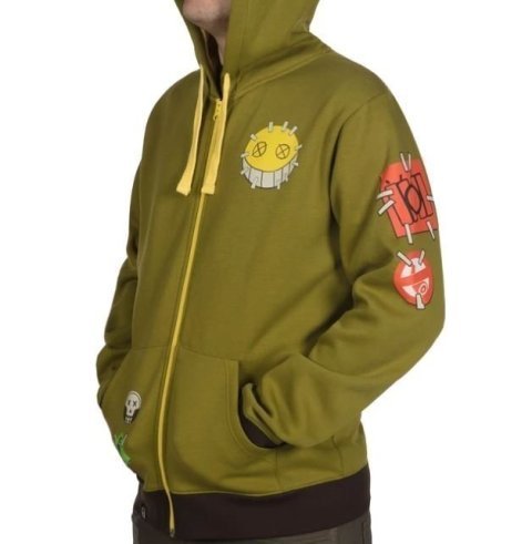 Кофта Реглан OVERWATCH Ultimate Junkrat ZipUp Hoodie (размер L) -   -  
