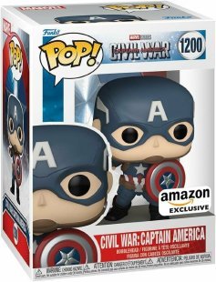 Фигурка Funko Marvel: Civil War Captain America Фанко Капитан Америка (Amazon Exclusive) 1200