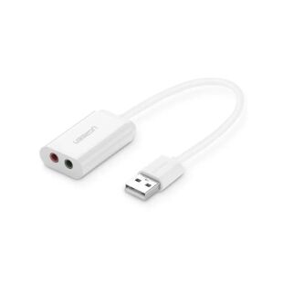 Звуковая плата Ugreen US205 white (30143)