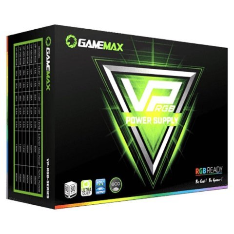 Блок питания Gamemax 800W (VP-800-RGB) - Нулевой остаток (Feed)  - Нулевой остаток (Feed) 