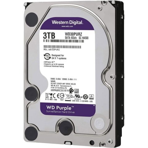 Жесткий диск 3.5" 3TB WD (WD33PURZ) - Нулевой остаток (Feed)  - Нулевой остаток (Feed)