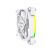 Кулер для корпуса MONTECH AX120 PWM WHITE - Нулевой остаток (Feed)  - Нулевой остаток (Feed) 