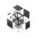 Корпус JONSBO C6 Handle Black - Нулевой остаток (Feed)  - Нулевой остаток (Feed)