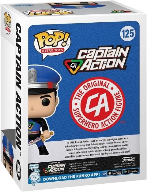 Фігурка Funko Retro Toys: Heroes Captain Action фанко Капітан Екшн 125 - -