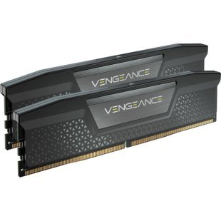 Модуль памяти для компьютера DDR5 128GB (2x64GB) 6400 MHz Vengeance Black Corsair (CMK128GX5M2B6400C42)