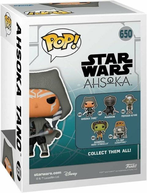 Фигурка Funko Star Wars Ahsoka Tano with Dual Lightsabers Звёздные войны фанко Асока Тано 650 - -