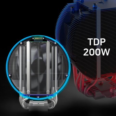 Кулер для процессора Zalman ZET5BLACK - Кулеры к процессорам  - Кулеры к процессорам 