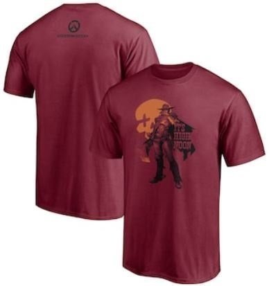 Футболка Cassidy Garnet McCree Overwatch Hero T-Shirt (размер L) -   -  