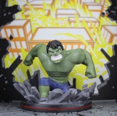 Фигурка Quantum Mechanix Avengers Hulk Vinyl Q Figure -   -  
